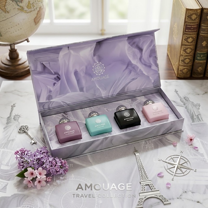 アムアージュ 香水ギフトセット ユニセックス オードパルファ - The Collection Perfume Fragrance のレビューと価格