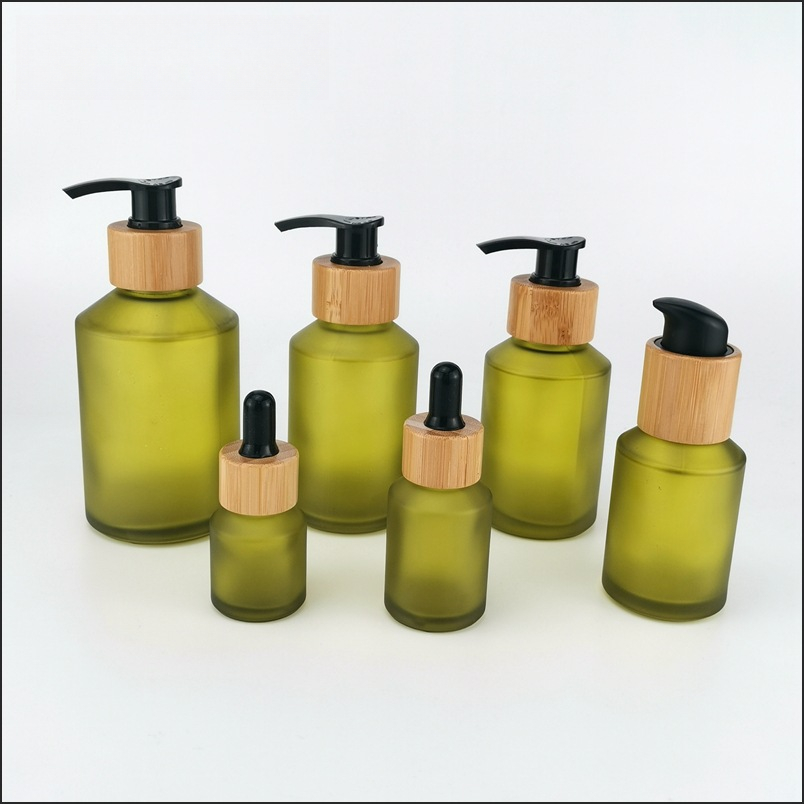 竹緑色のガラス瓶,化粧品容器,シャンプーポンプボトル,空のク - Perfume Fragrance World Aromatix X Xandal 100Ml Unisex のレビューと価格