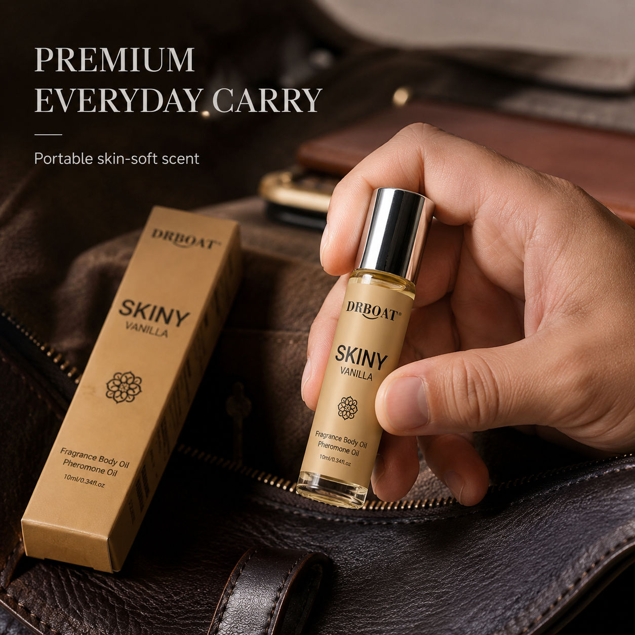 メンズ用ロールオンフレグランスオイル。肌に優しく、バニラとホ - Perfume Fragrance Oil のレビューと価格
