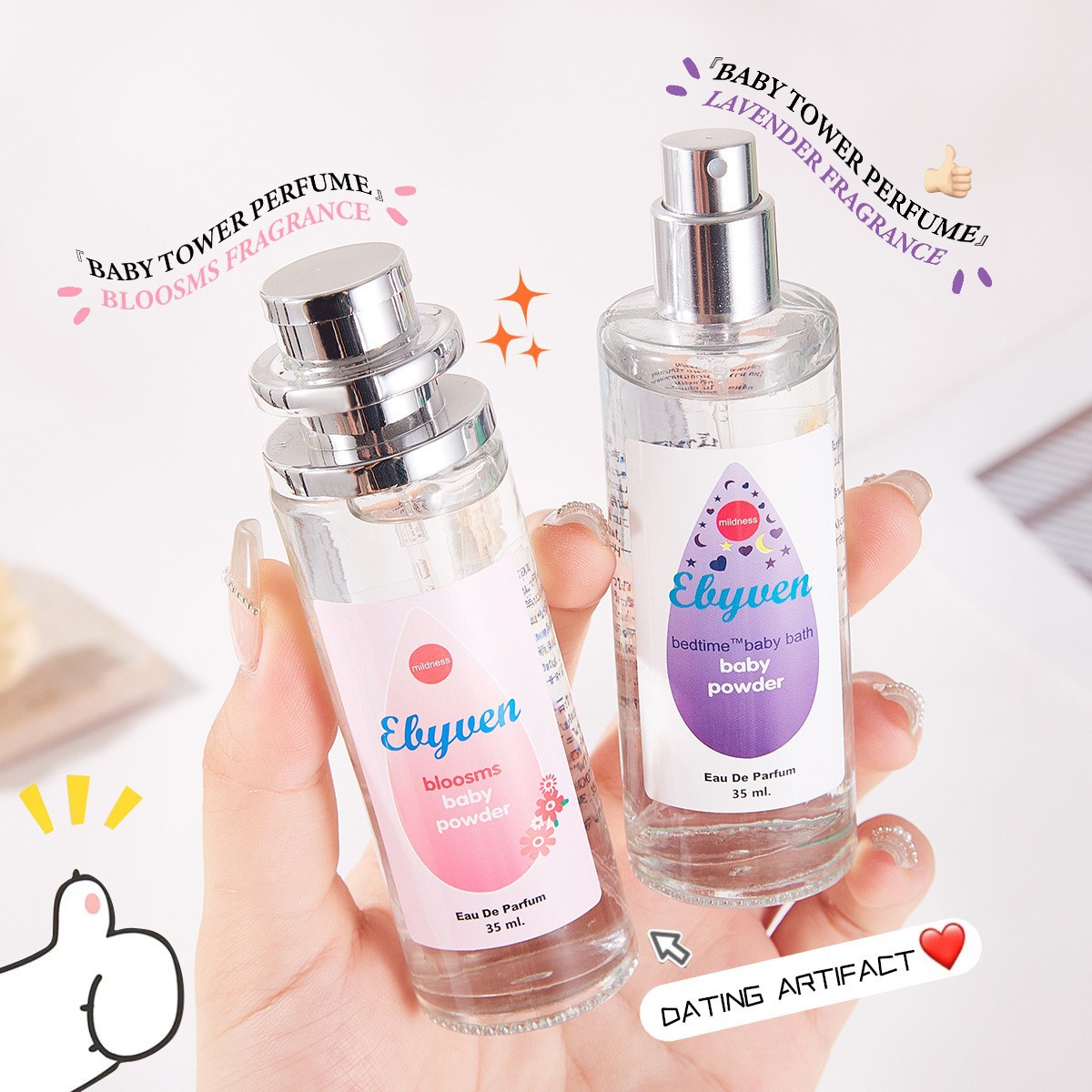 ベビーミルクパウダー女性用香水フレッシュエレガント高品質フロ - Perfume Alcohol Fragrance のレビューと価格